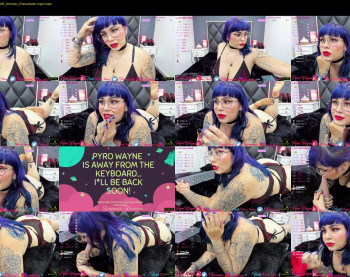 pyrowayne — 59 minute Chaturbate female cam show recording, 720p, Apr 22, 2021