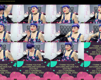 pyrowayne — 33 minute Chaturbate female cam show recording, 720p, Apr 22, 2021