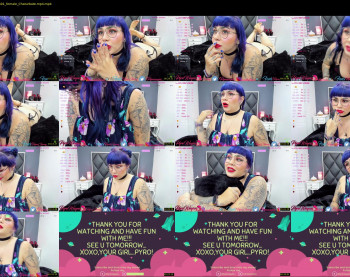 pyrowayne — 55 minute Chaturbate female cam show recording, 720p, Apr 22, 2021