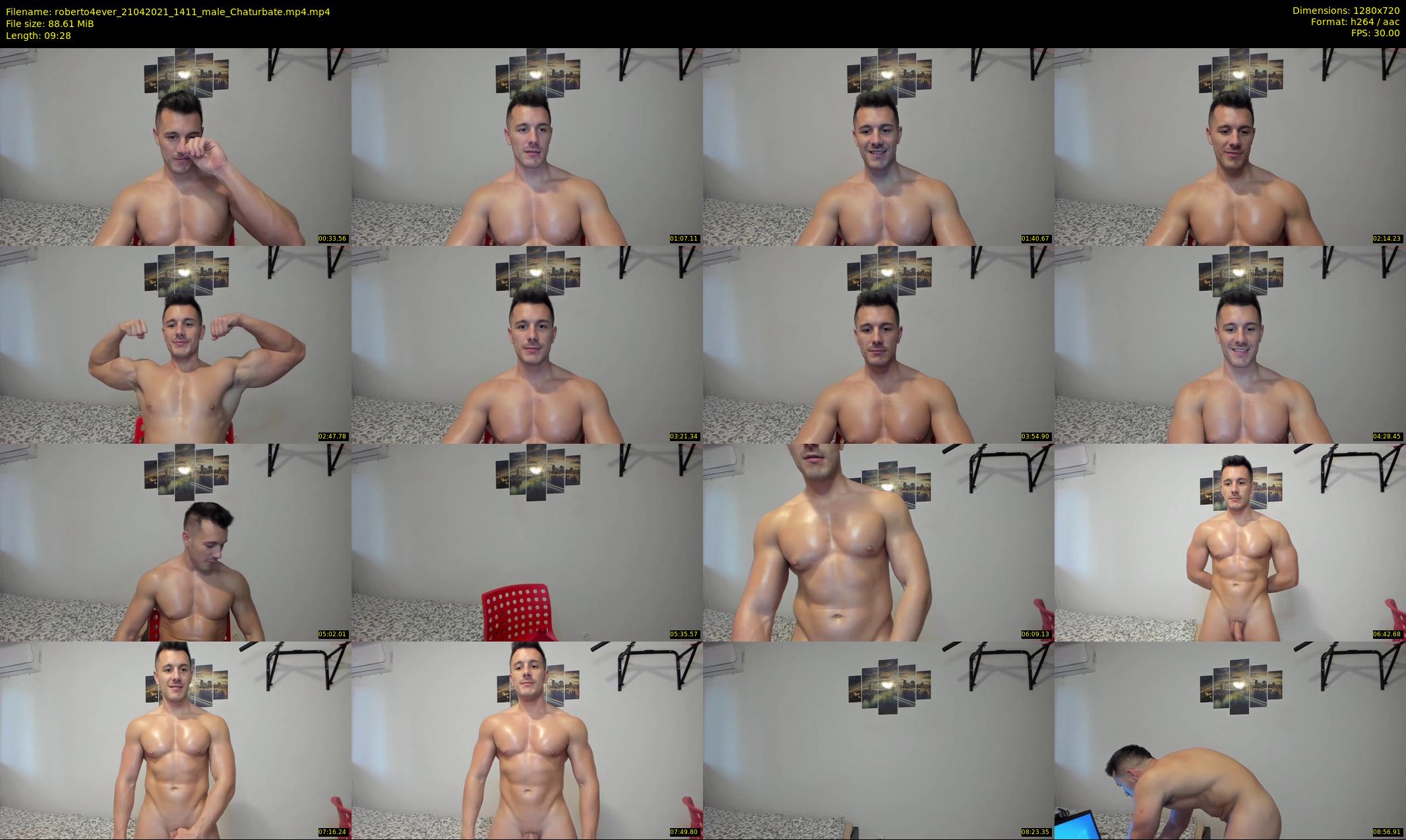 roberto4ever — 10 minute Chaturbate male cam show recording, 720p, Apr 21, 2021