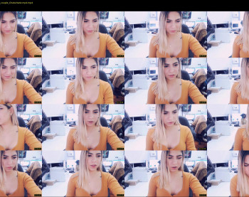 rosiehw — 4 minute Chaturbate couple cam show recording, 1080p, Apr 22, 2021