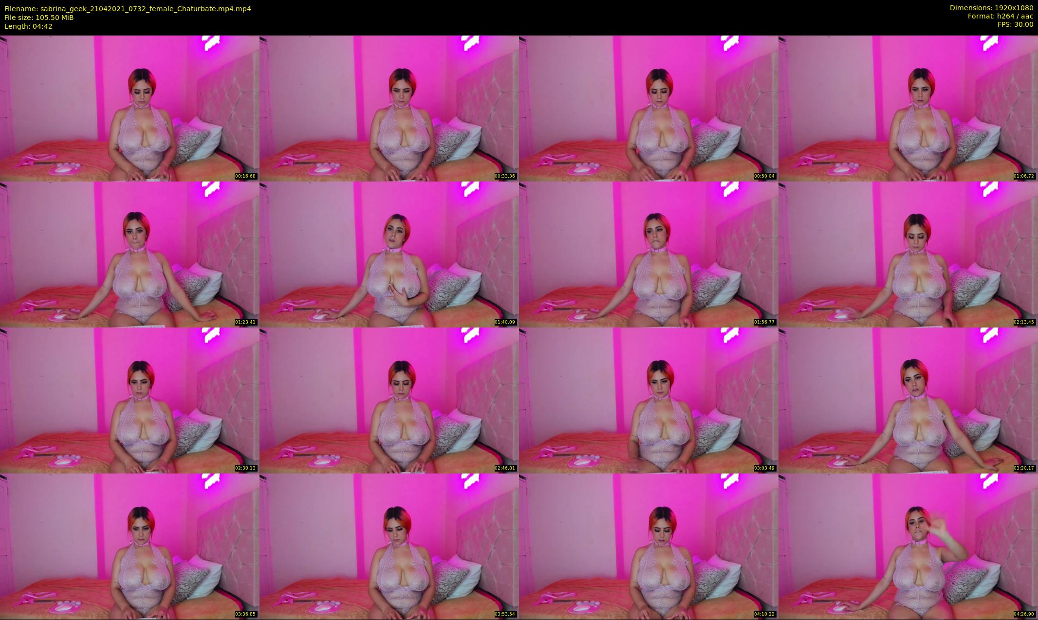 sabrina_geek — 5 minute Chaturbate female cam show recording, 1080p, Apr 21, 2021