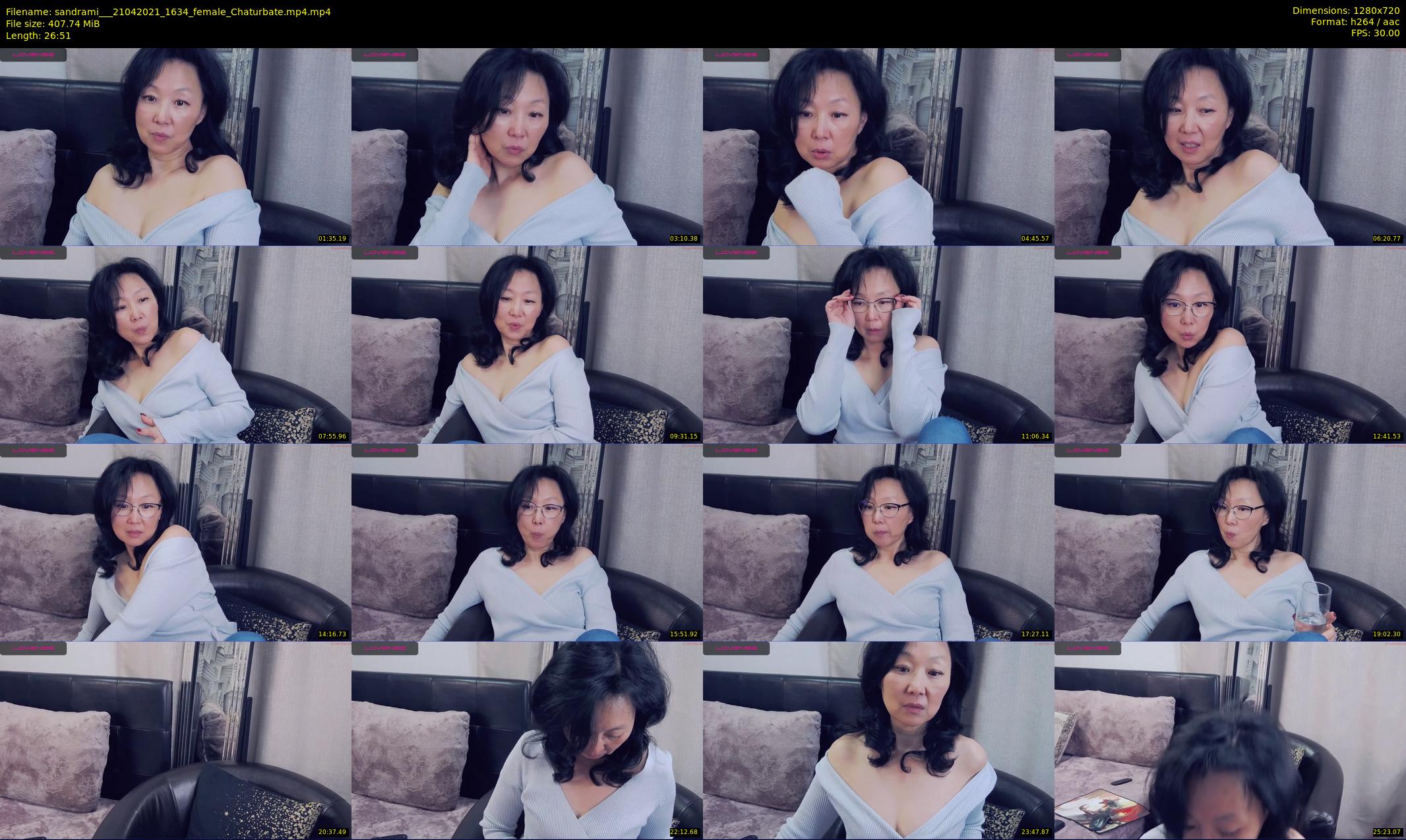 sandrami__ — 27 minute Chaturbate female cam show recording, 720p, Apr 21, 2021