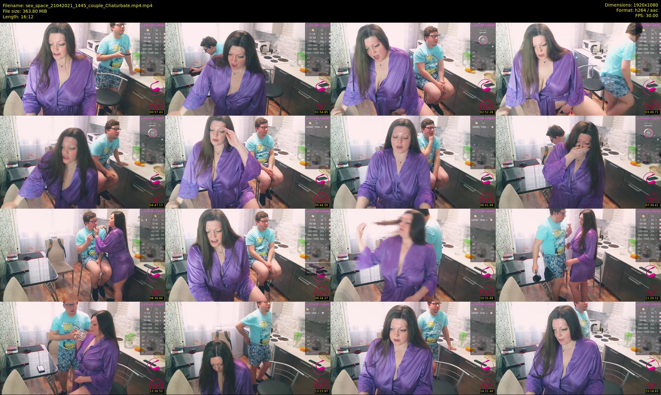 sex_space — 17 minute Chaturbate couple cam show recording, 1080p, Apr 21, 2021
