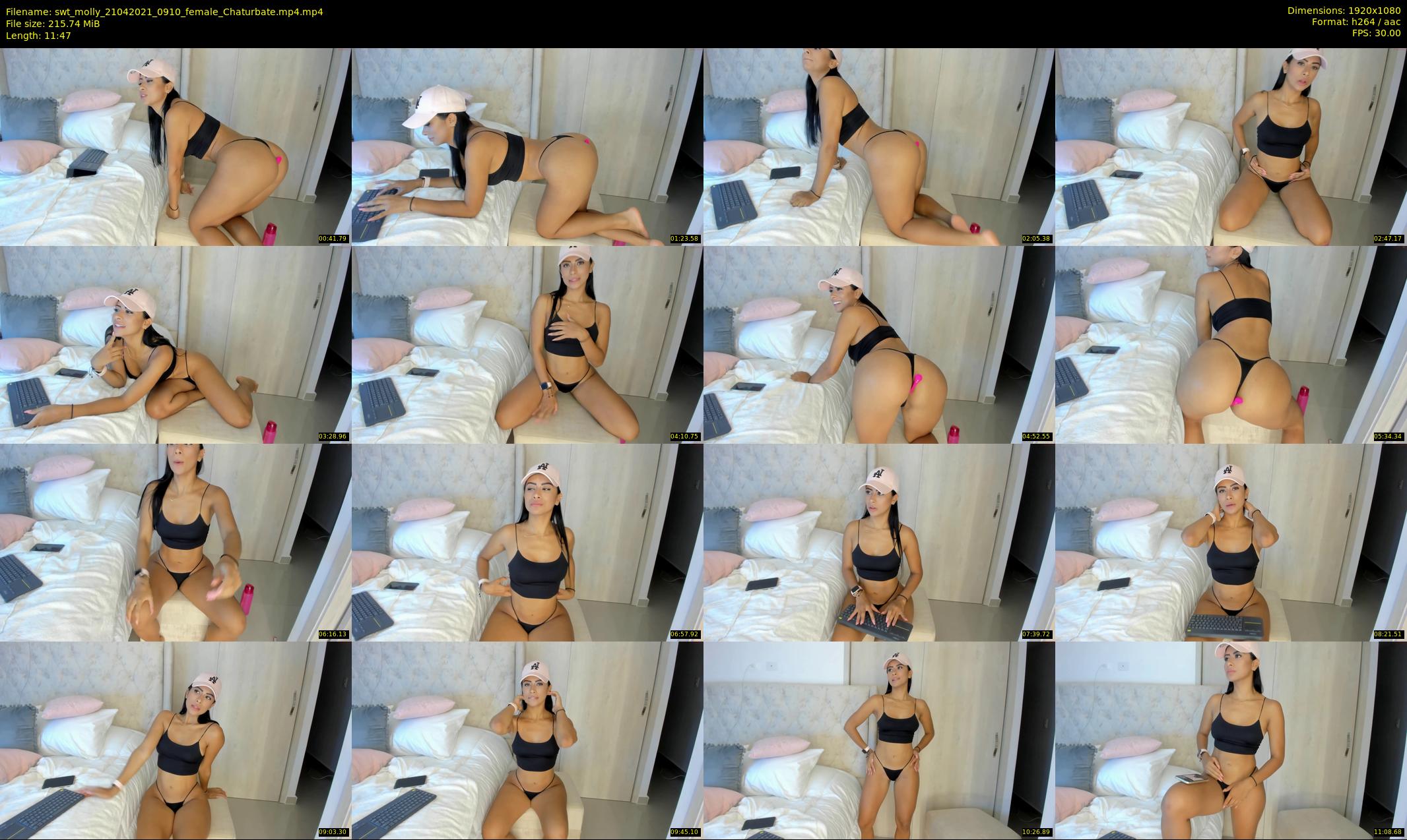 swt_molly — 12 minute Chaturbate female cam show recording, 1080p, Apr 21, 2021