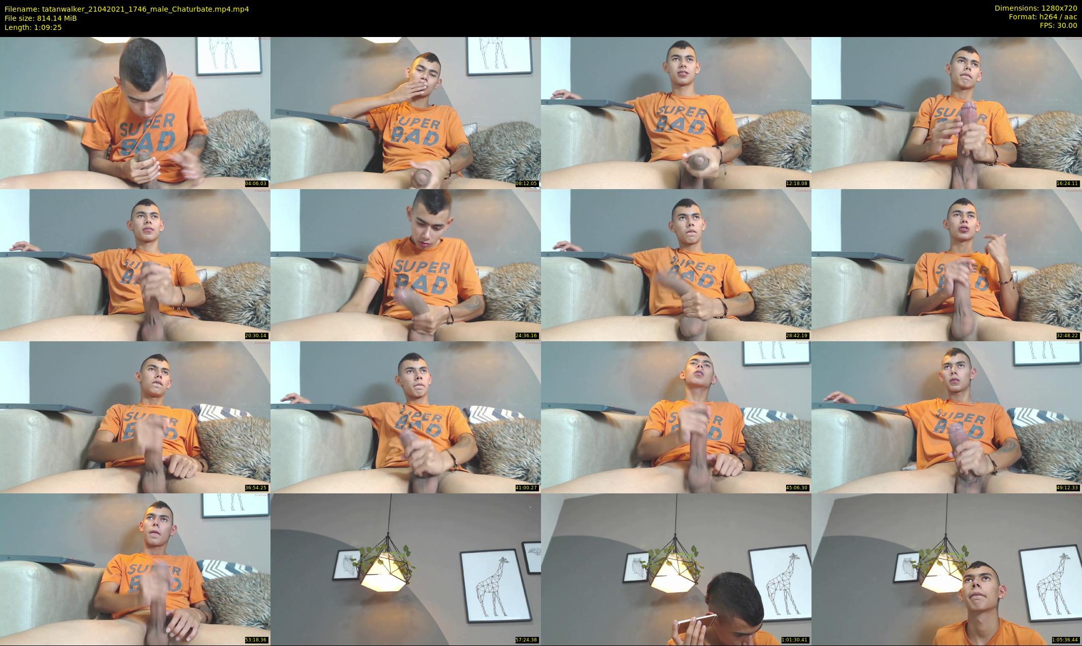 tatanwalker — 70 minute Chaturbate male cam show recording, 720p, Apr 21, 2021