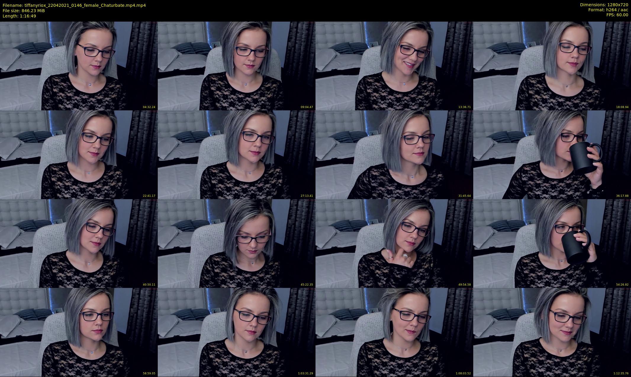 tiffanyriox — 77 minute Chaturbate female cam show recording, 720p, Apr 22, 2021