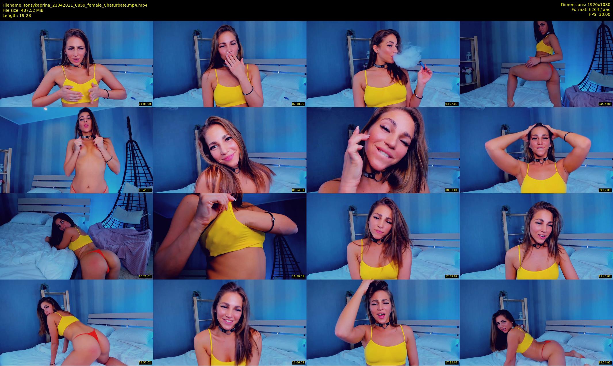 tonsykaprina — 20 minute Chaturbate couple cam show recording, 1080p, Apr 21, 2021