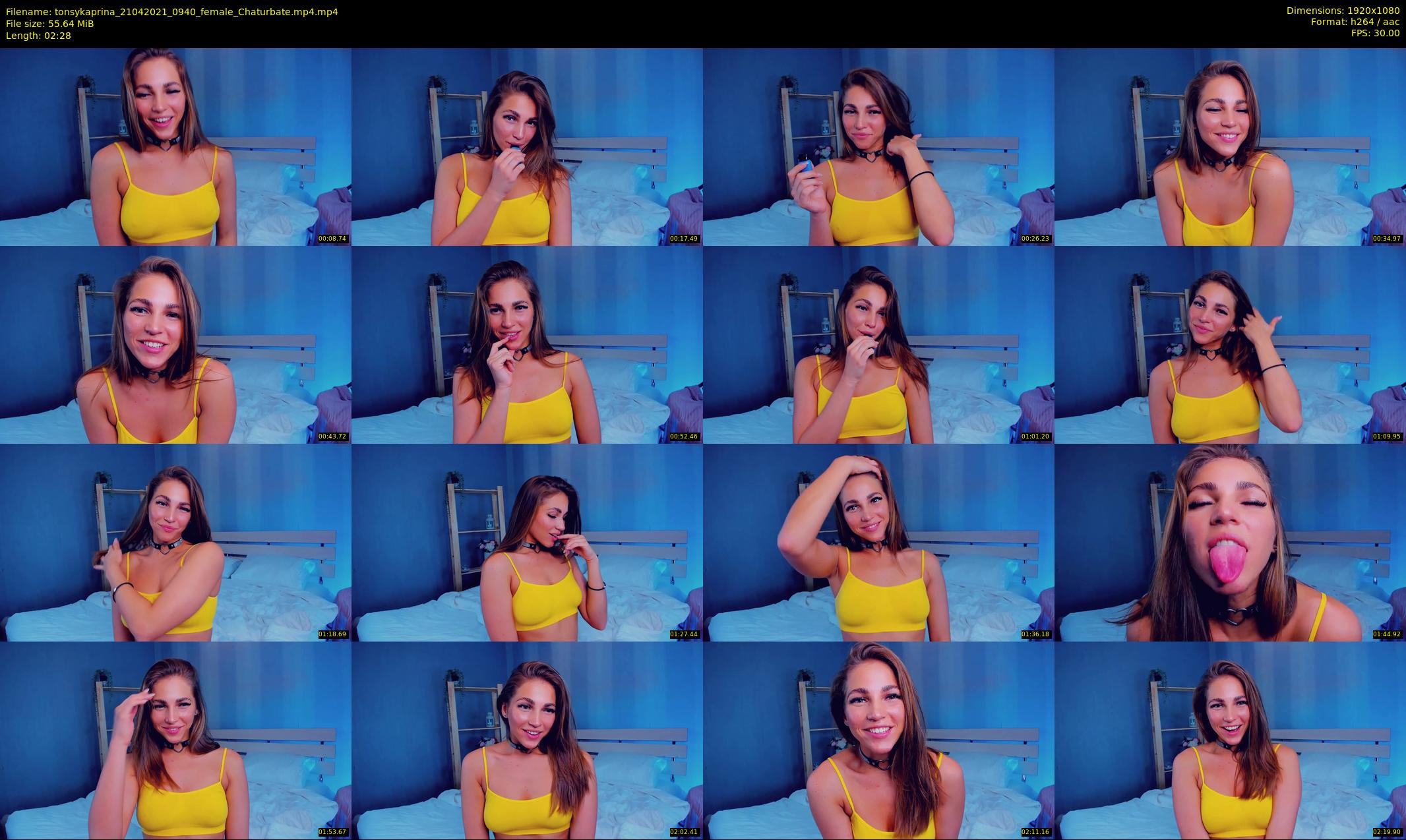 tonsykaprina — 3 minute Chaturbate couple cam show recording, 1080p, Apr 21, 2021