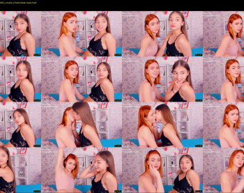 unicorngirls — 4 minute Chaturbate couple cam show recording, 1080p, Apr 21, 2021