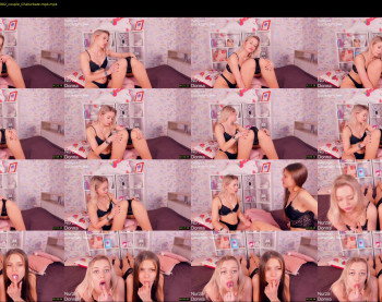 unicorngirls — 8 minute Chaturbate couple cam show recording, 1080p, Apr 21, 2021