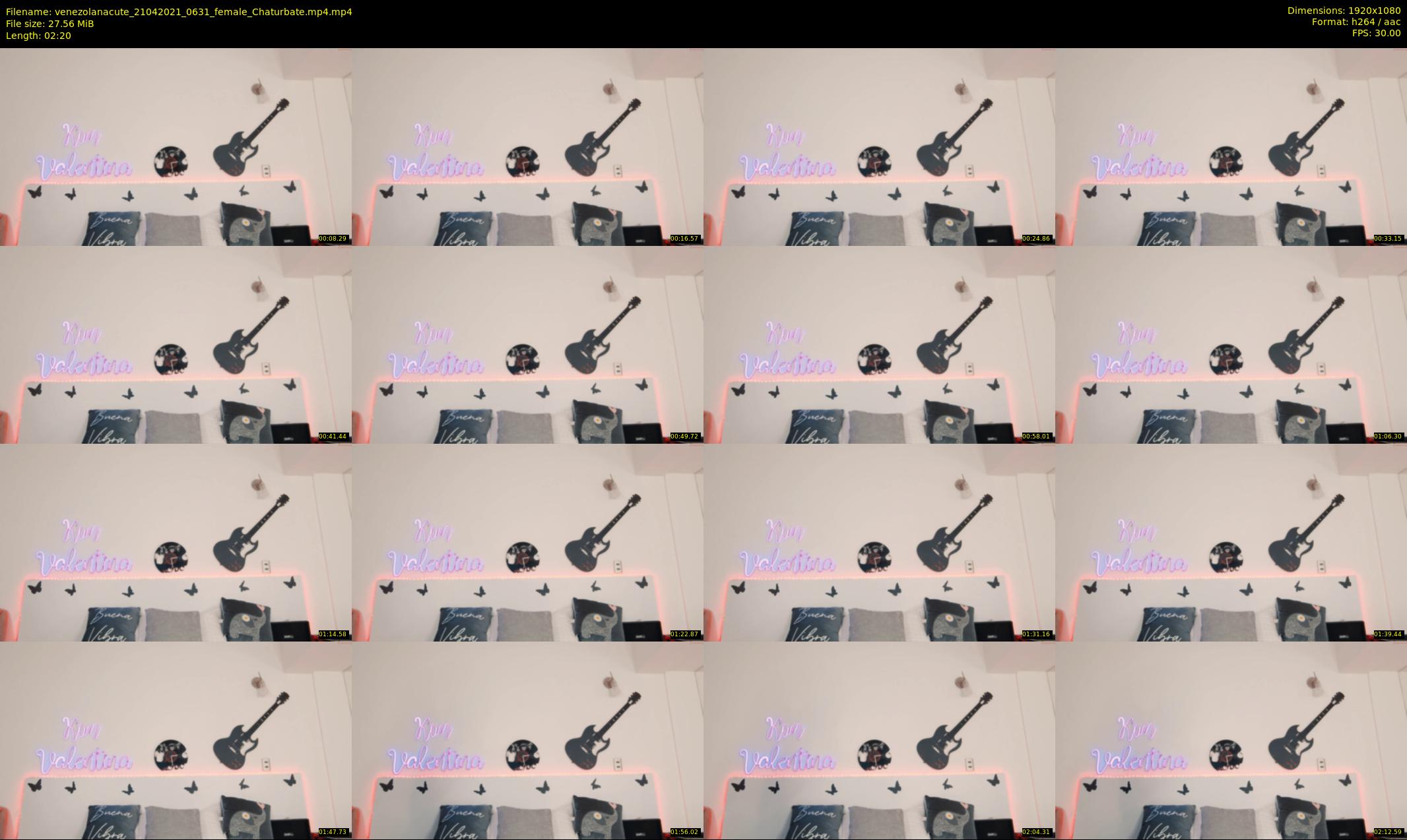 venezolanacute — 3 minute Chaturbate female cam show recording, 1080p, Apr 21, 2021