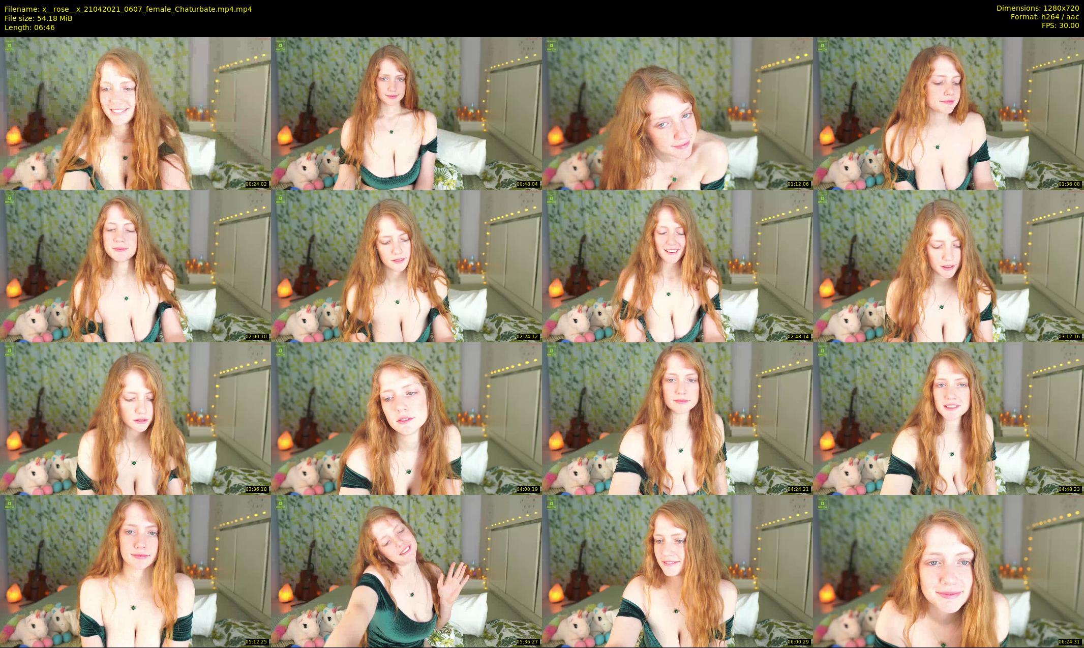 x__rose__x — 7 minute Chaturbate female cam show recording, 720p, Apr 21, 2021