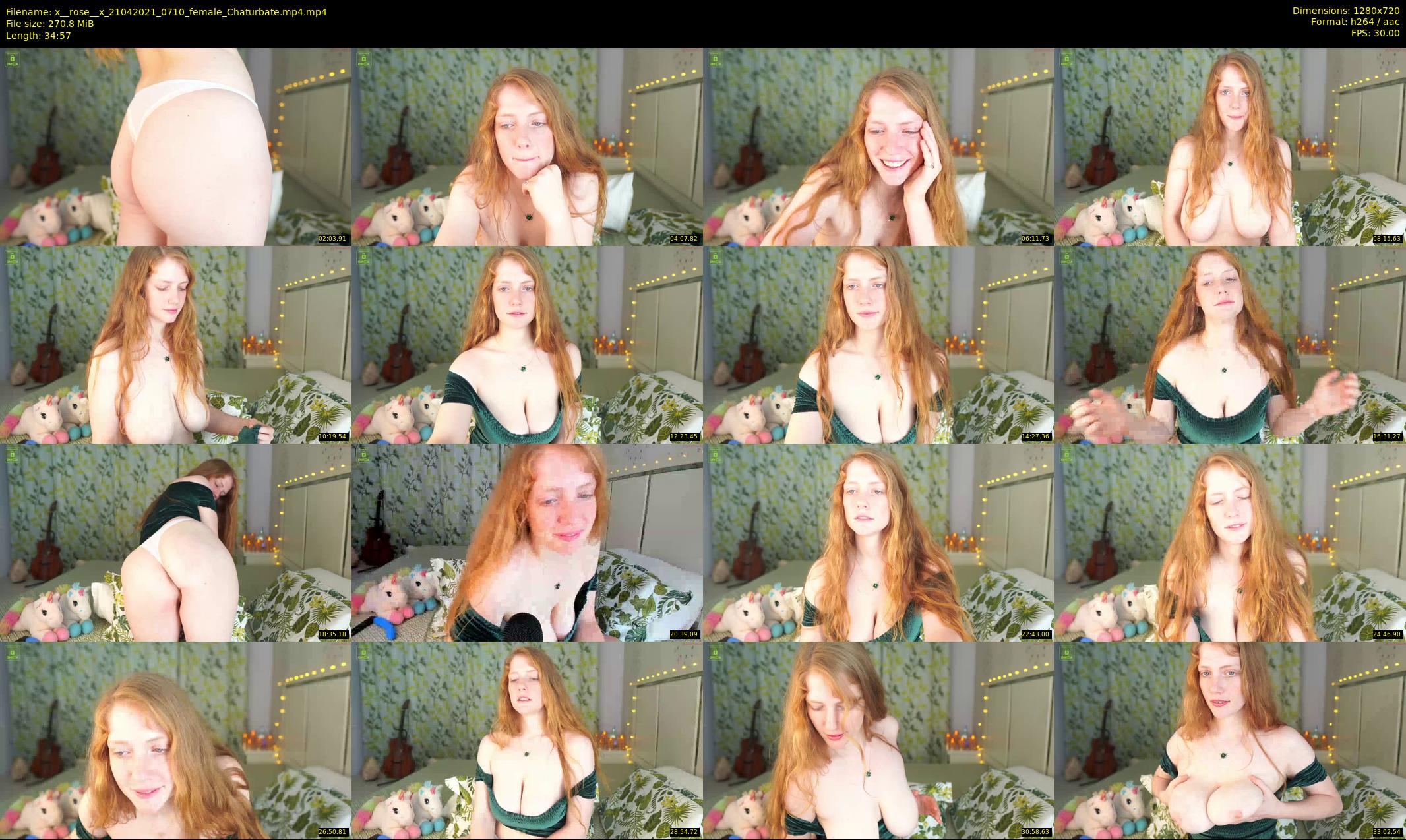 x__rose__x — 35 minute Chaturbate female cam show recording, 720p, Apr 21, 2021