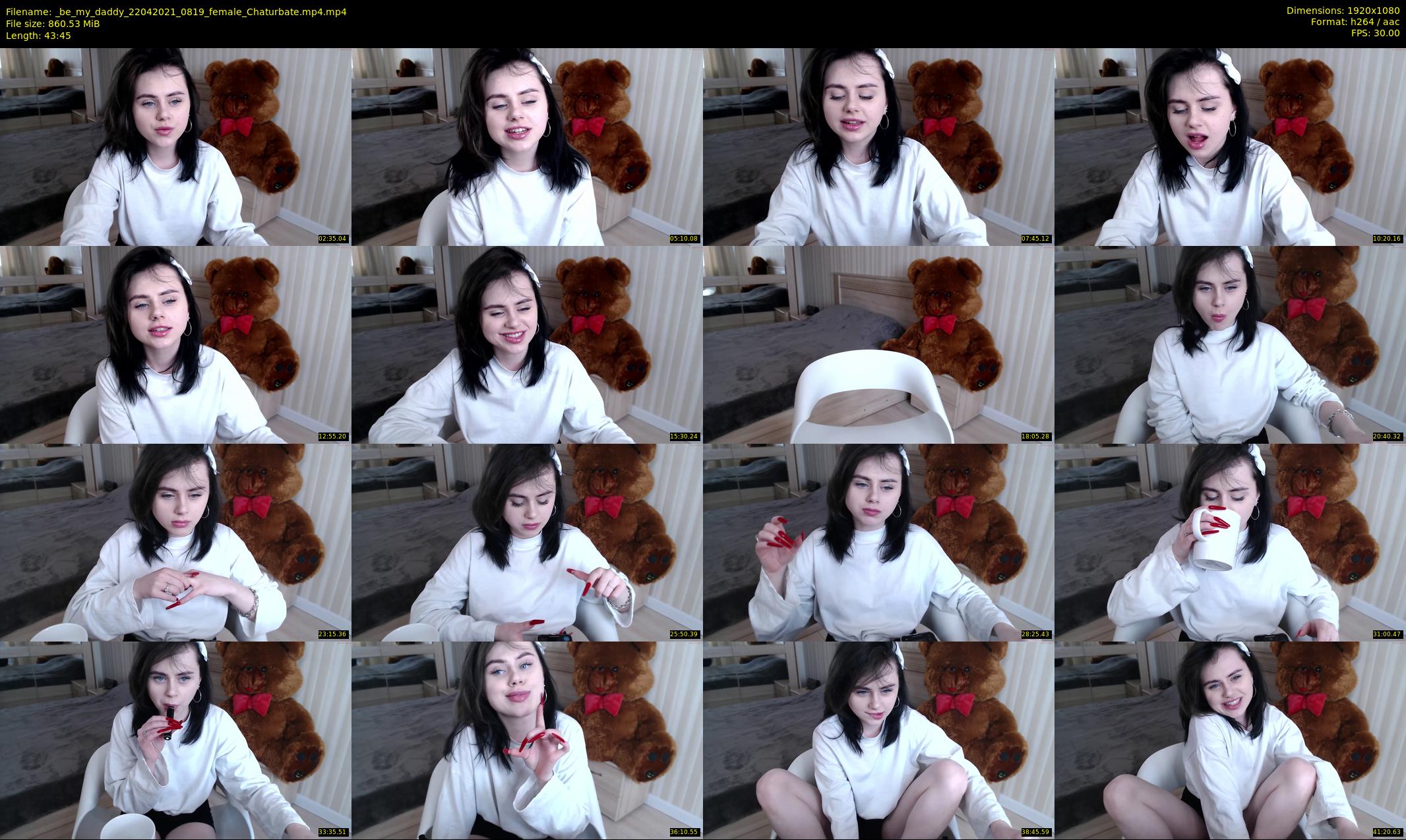 _be_my_daddy — 44 minute Chaturbate female cam show recording, 1080p, Apr 22, 2021