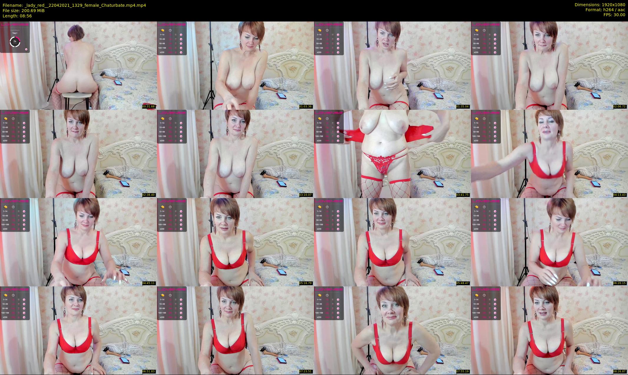 _lady_red_ — 9 minute Chaturbate female cam show recording, 1080p, Apr 22, 2021