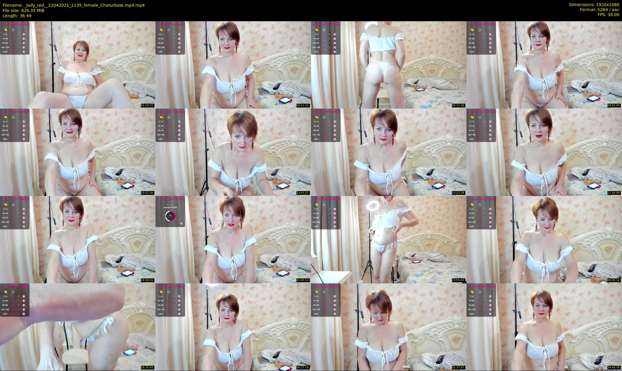 _lady_red_ — 37 minute Chaturbate female cam show recording, 1080p, Apr 22, 2021