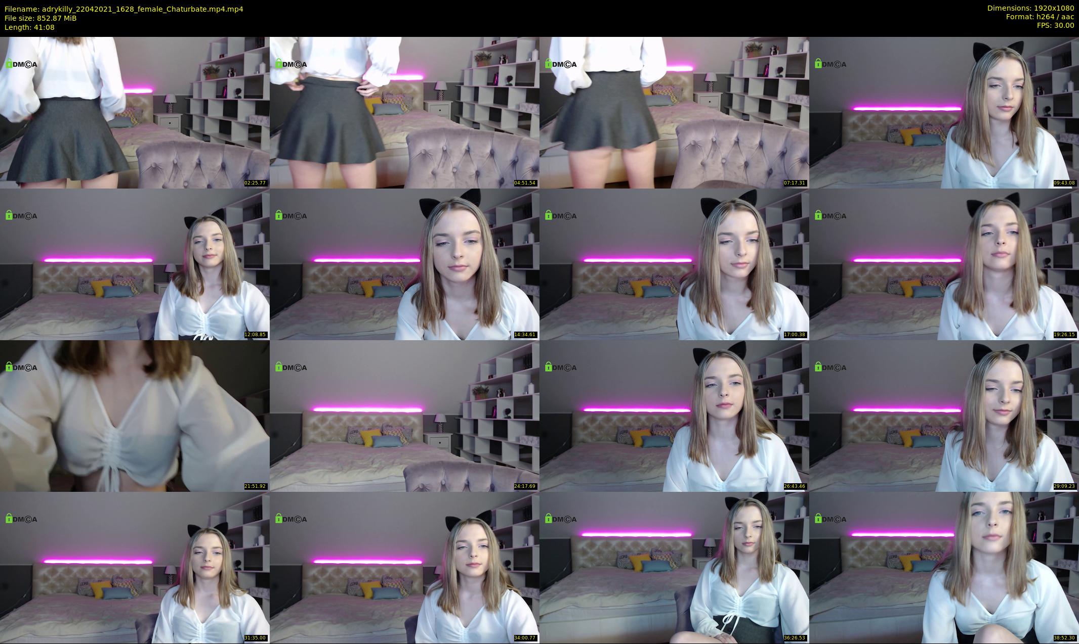 adrykilly — 42 minute Chaturbate female cam show recording, 1080p, Apr 22, 2021