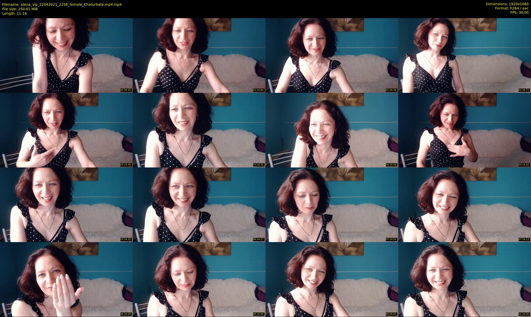 alena_vip — 12 minute Chaturbate female cam show recording, 1080p, Apr 22, 2021