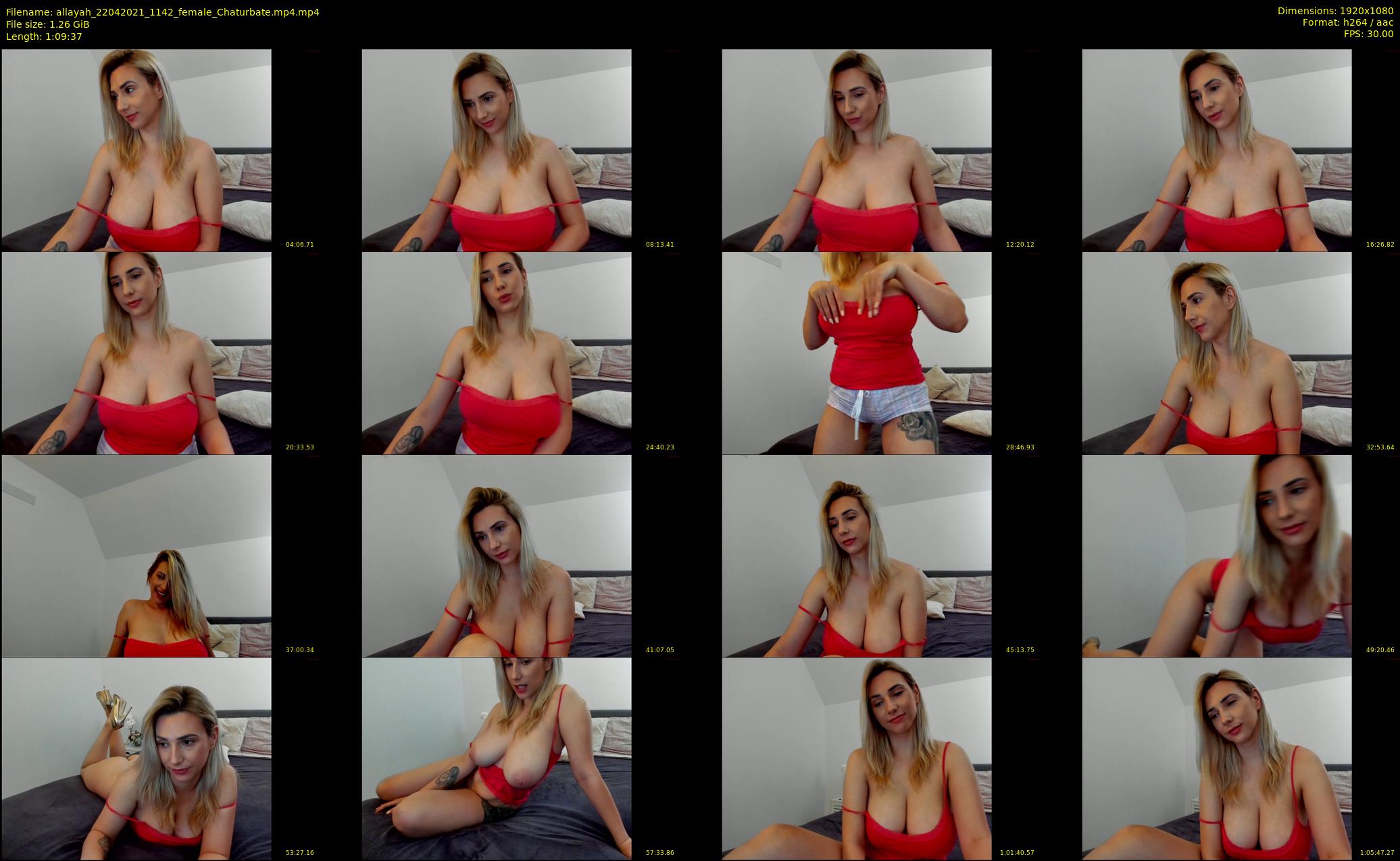 allayah — 70 minute Chaturbate female cam show recording, 1080p, Apr 22, 2021