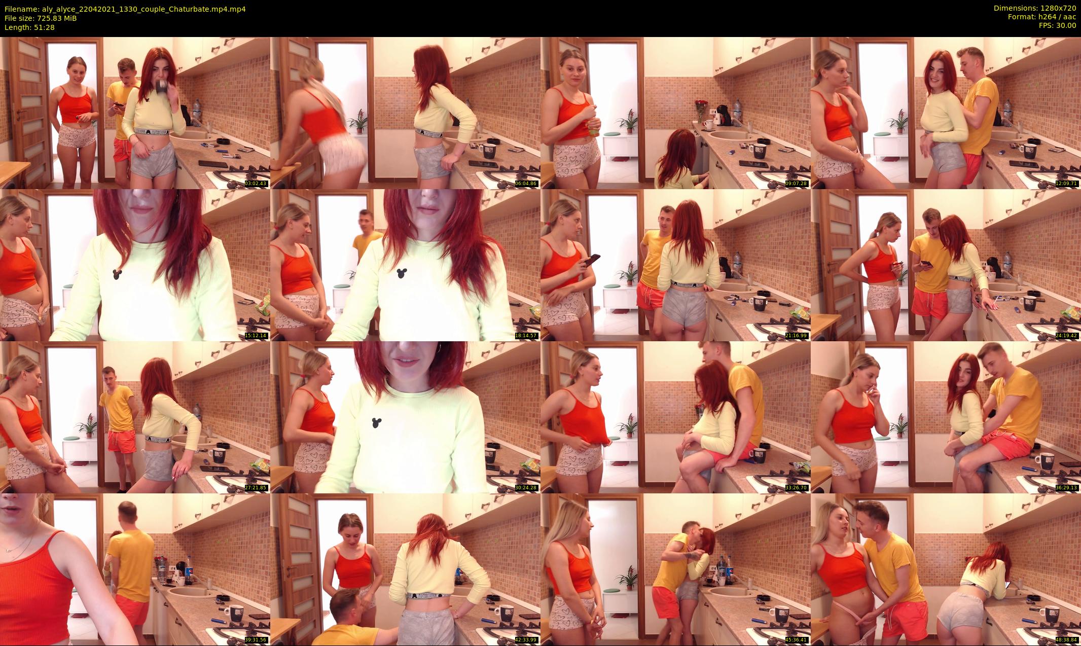 aly_alyce — 52 minute Chaturbate female cam show recording, 720p, Apr 22, 2021