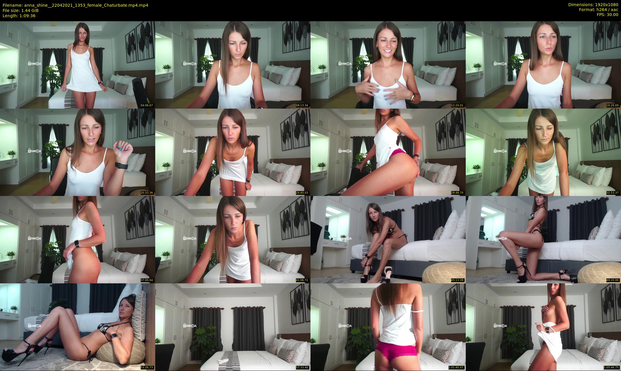 anna_shine_ — 70 minute Chaturbate female cam show recording, 1080p, Apr 22, 2021