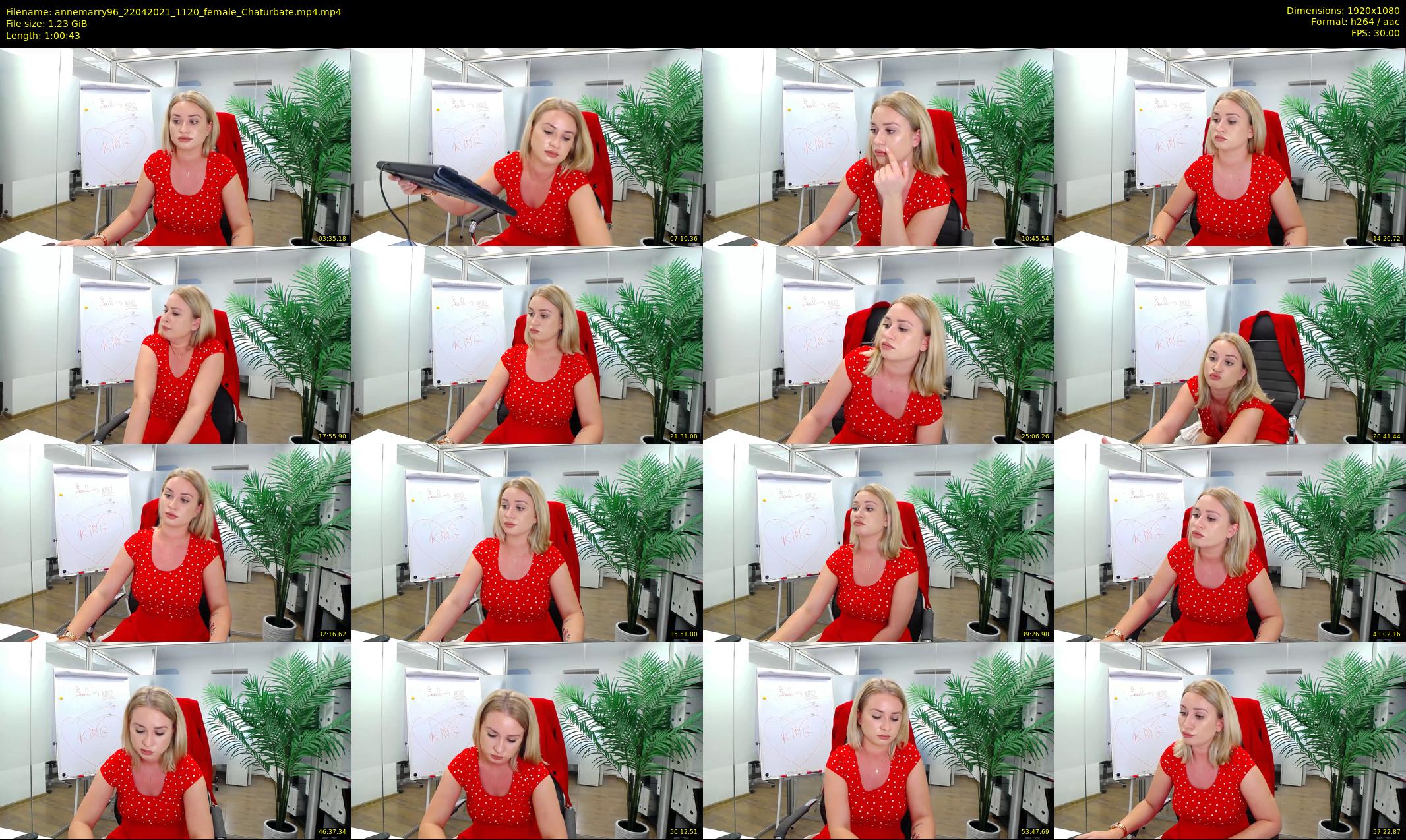 annemarry96 — 61 minute Chaturbate female cam show recording, 1080p, Apr 22, 2021