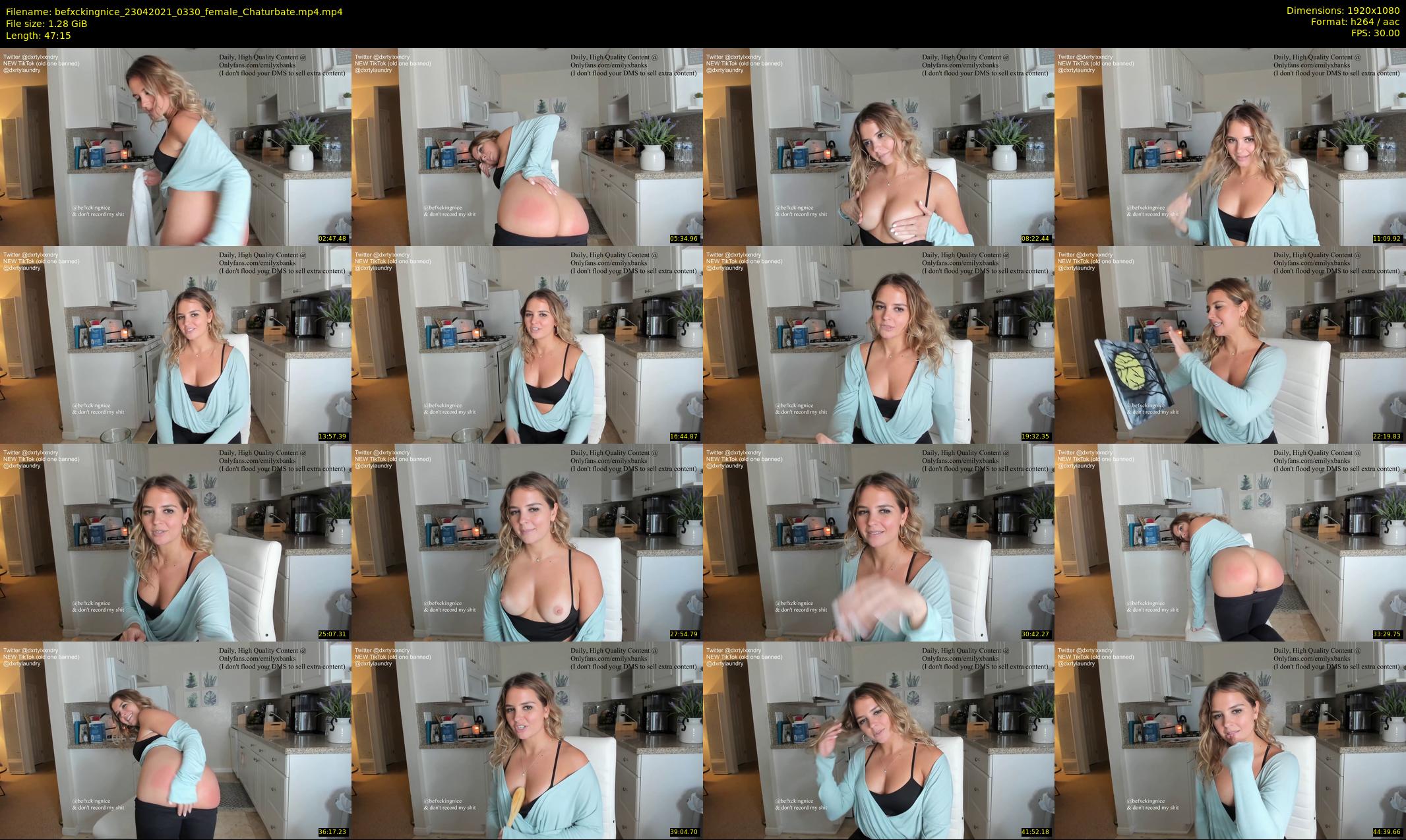 befxckingnice — 48 minute Chaturbate female cam show recording, 1080p, Apr 23, 2021
