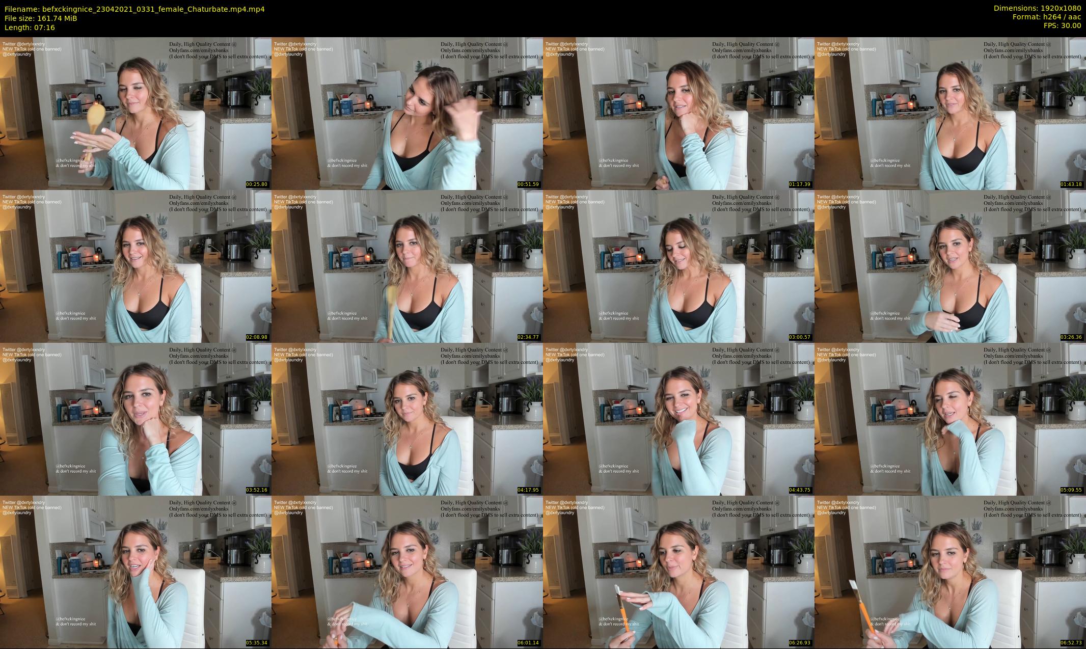 befxckingnice — 8 minute Chaturbate female cam show recording, 1080p, Apr 23, 2021