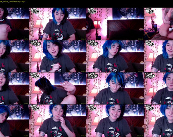 blueasfuck — 70 minute Chaturbate female cam show recording, 720p, Apr 22, 2021
