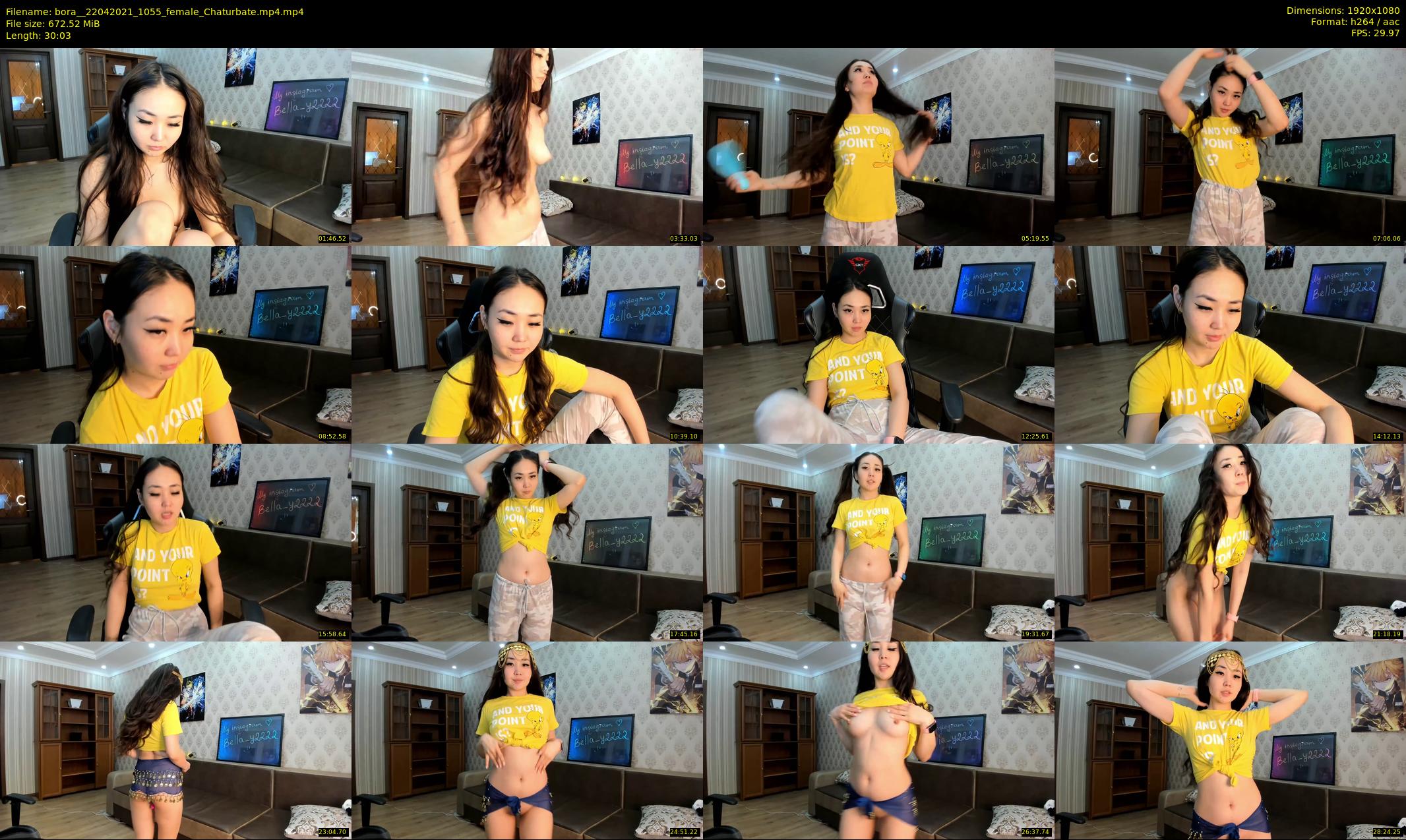 bora_ — 31 minute Chaturbate female cam show recording, 1080p, Apr 22, 2021