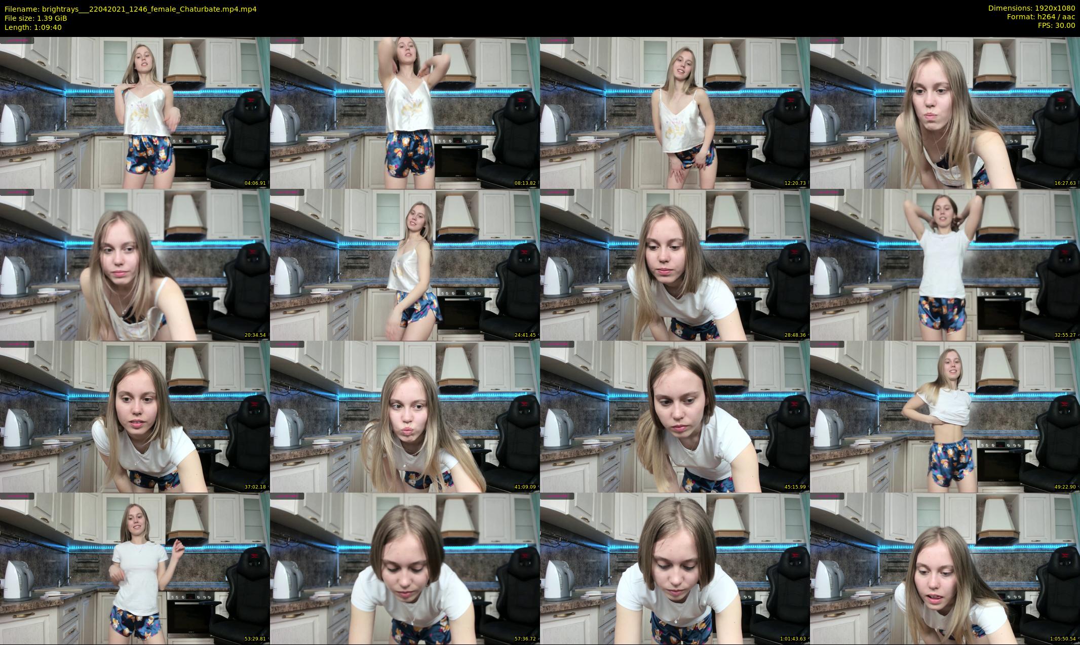 brightrays__ — 70 minute Chaturbate female cam show recording, 1080p, Apr 22, 2021