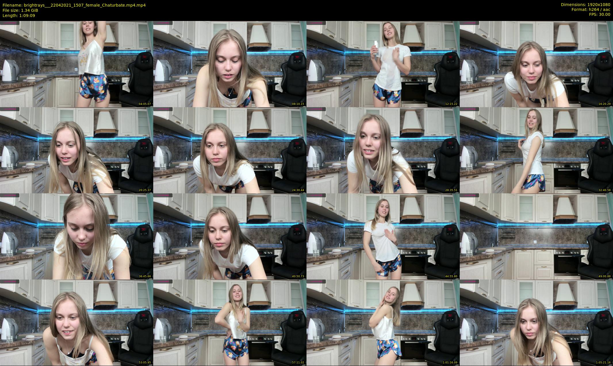 brightrays__ — 70 minute Chaturbate female cam show recording, 1080p, Apr 22, 2021
