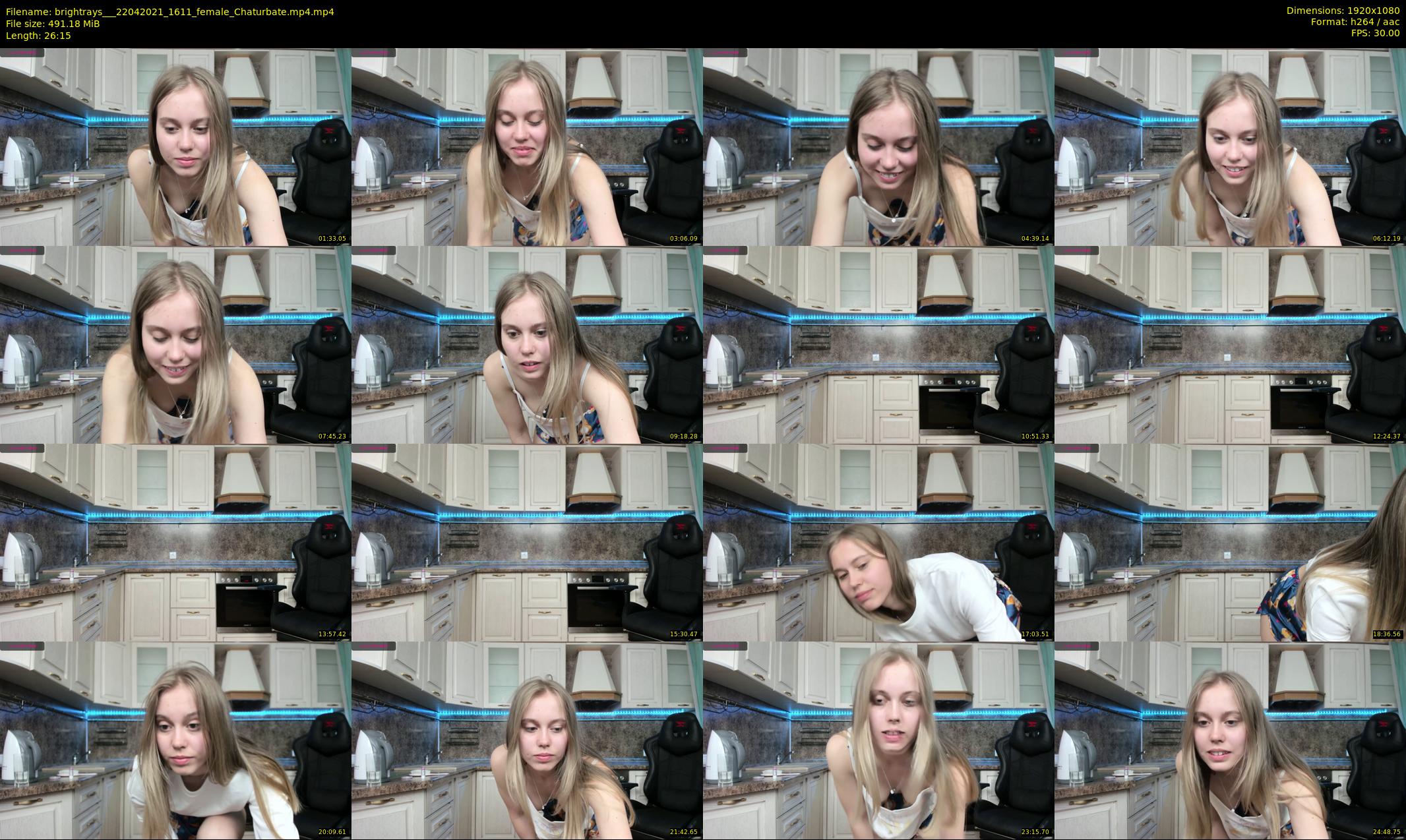 brightrays__ — 27 minute Chaturbate female cam show recording, 1080p, Apr 22, 2021