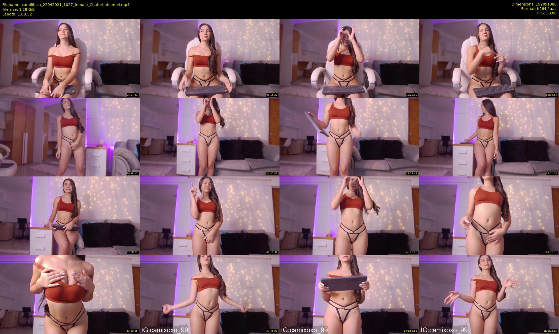 camilitasu — 70 minute Chaturbate female cam show recording, 1080p, Apr 22, 2021