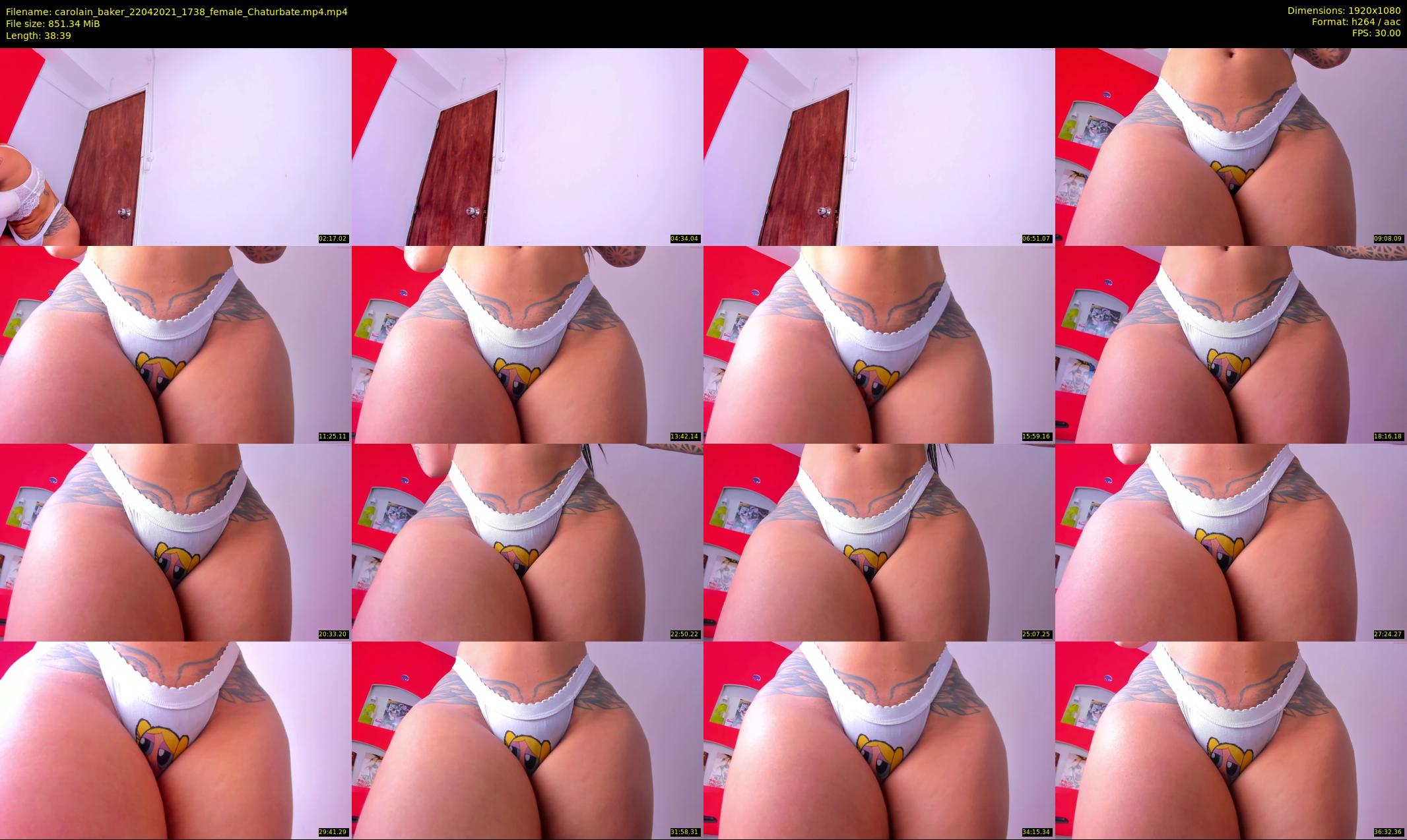 carolain_baker — 39 minute Chaturbate female cam show recording, 1080p, Apr 22, 2021