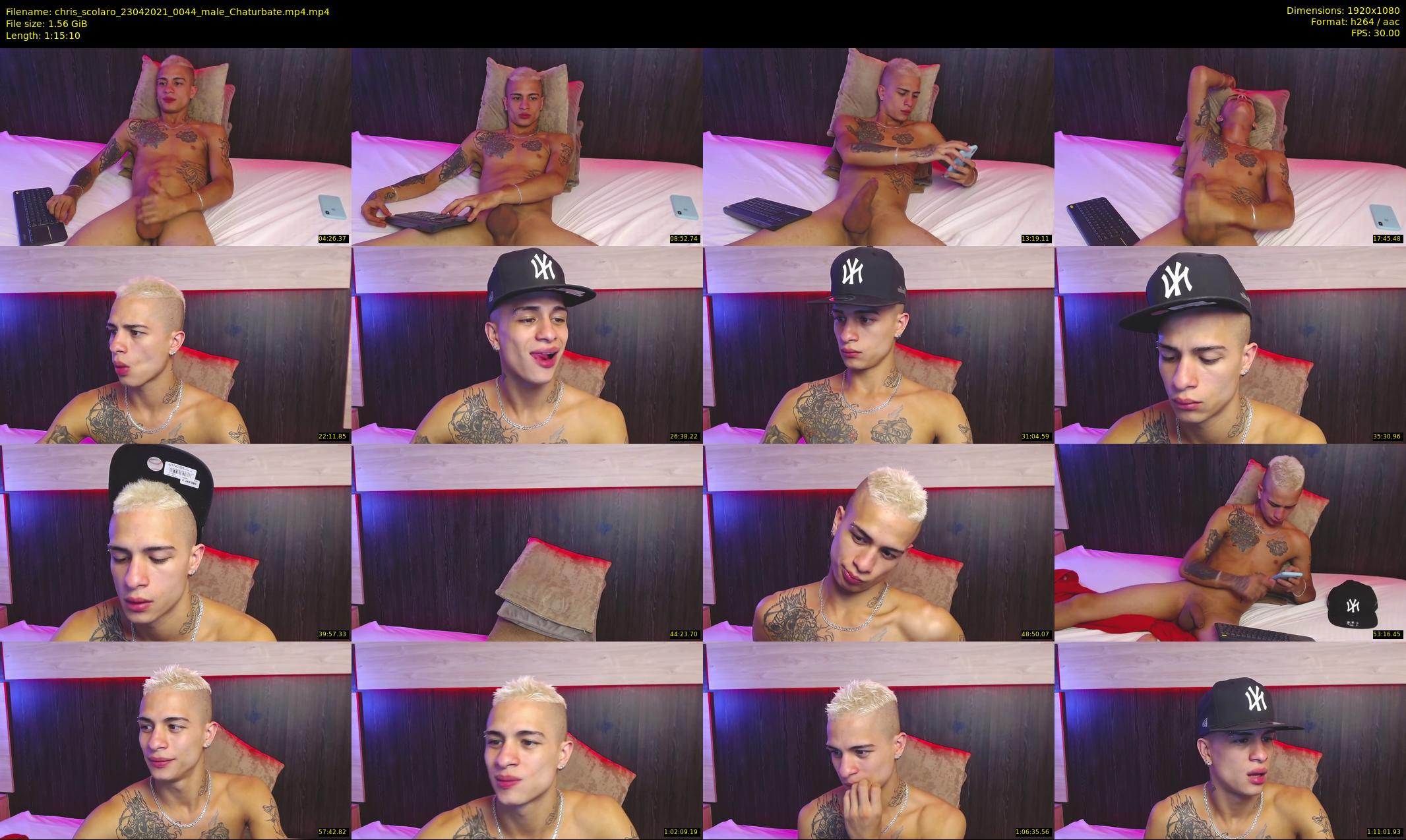 chris_scolaro — 76 minute Chaturbate male cam show recording, 1080p, Apr 23, 2021