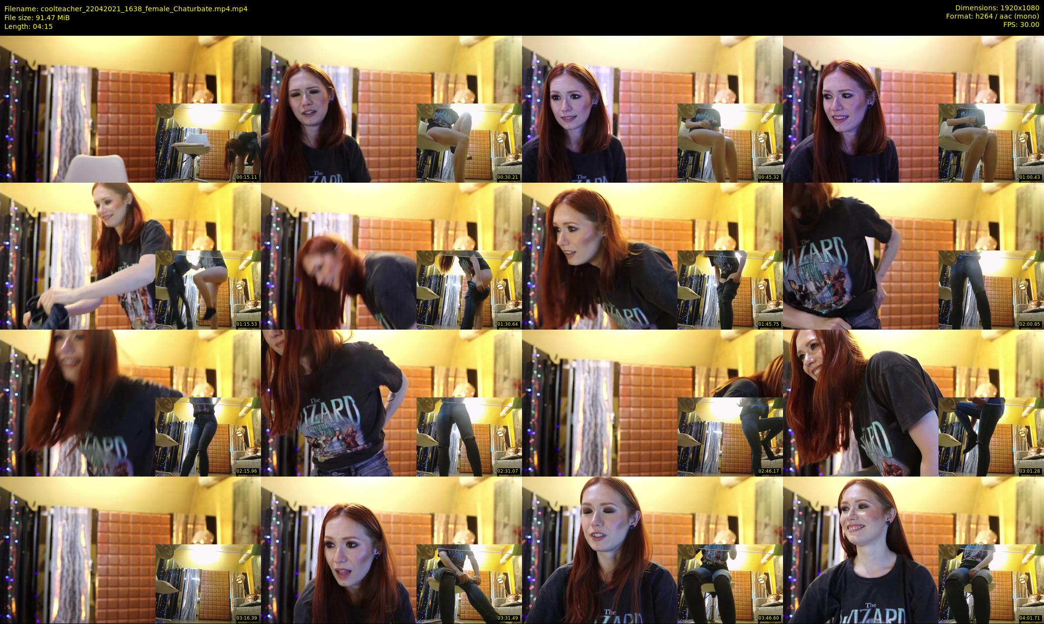 coolteacher — 5 minute Chaturbate female cam show recording, 1080p, Apr 22, 2021