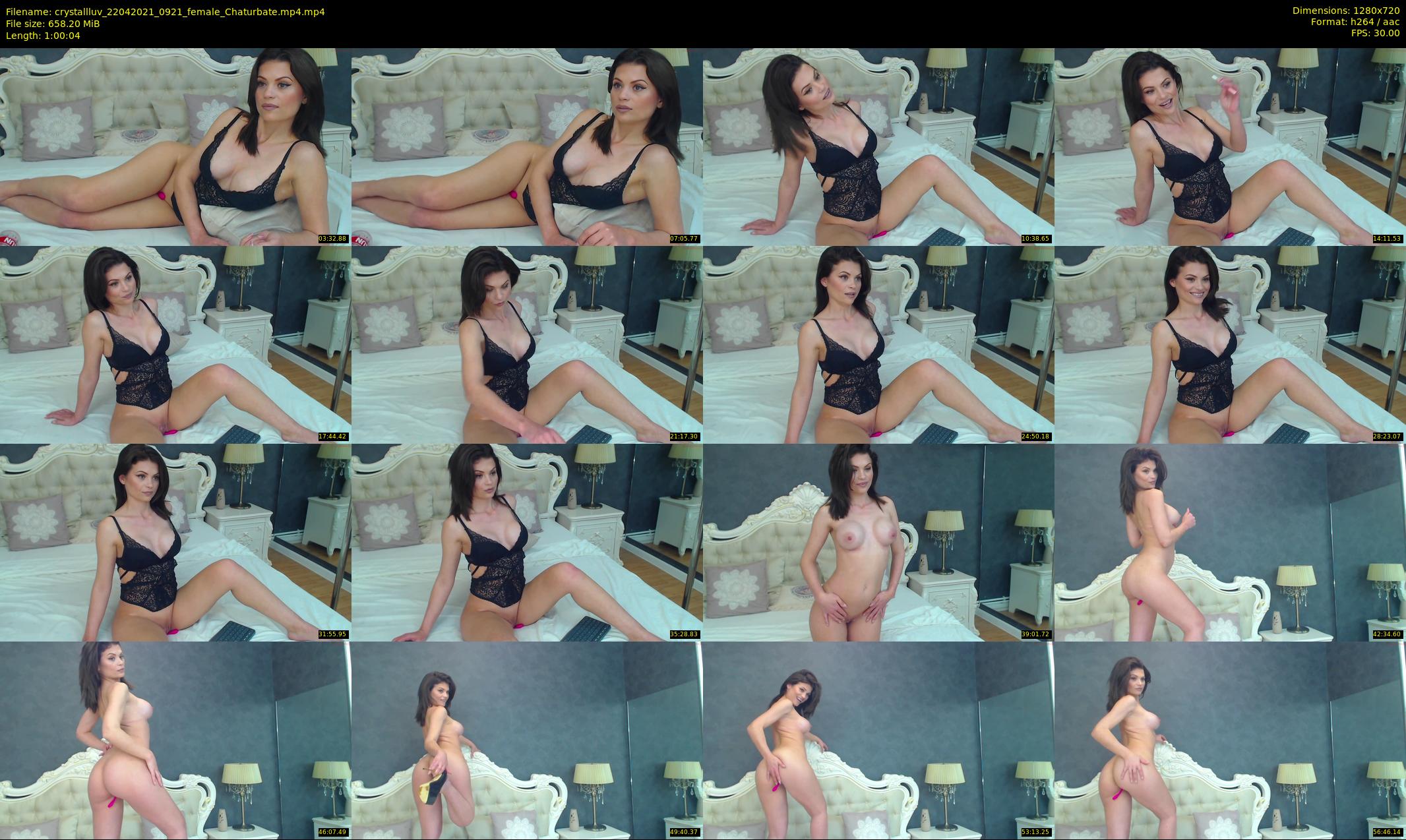 crystallluv — 61 minute Chaturbate female cam show recording, 720p, Apr 22, 2021