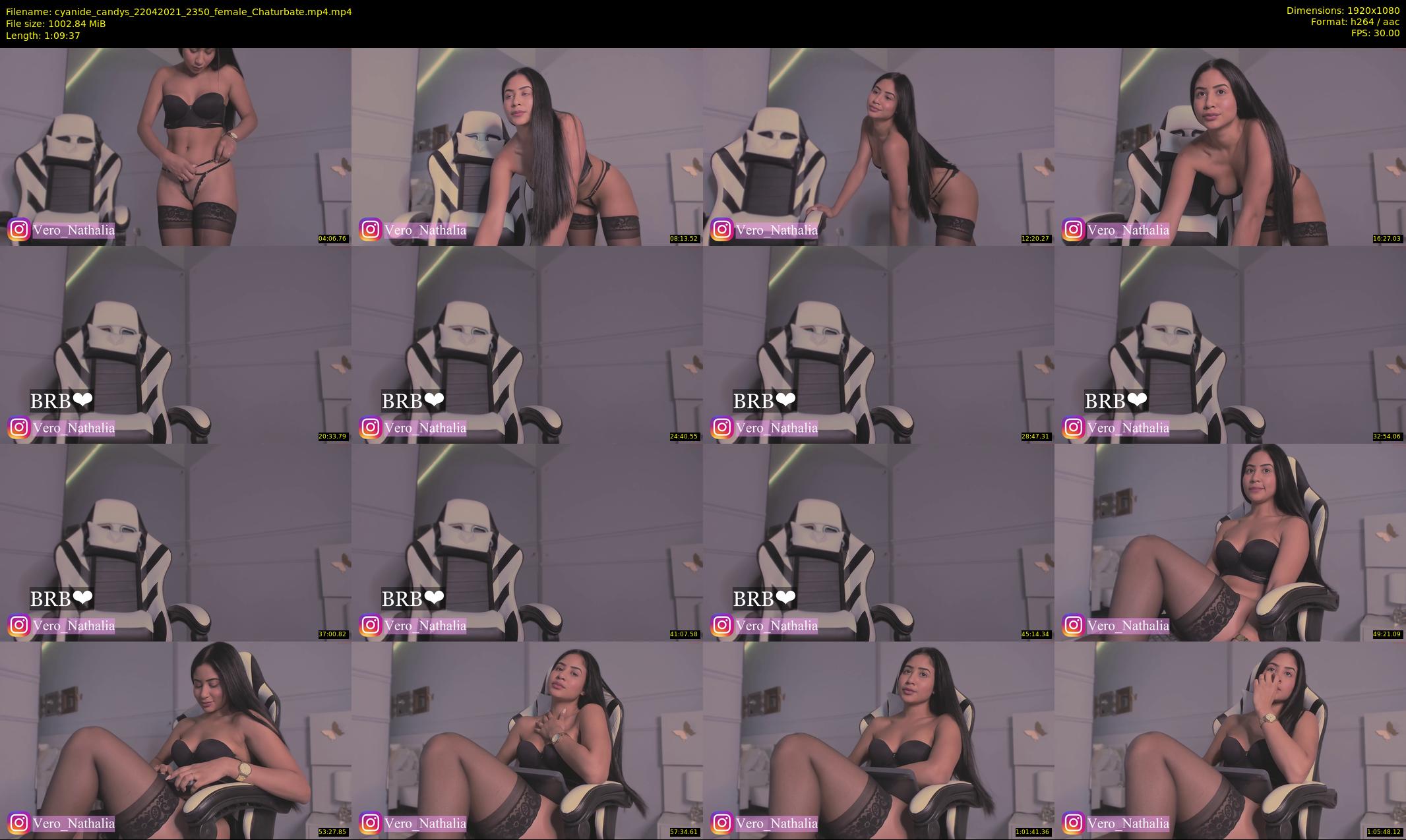 cyanide_candys — 70 minute Chaturbate female cam show recording, 1080p, Apr 22, 2021