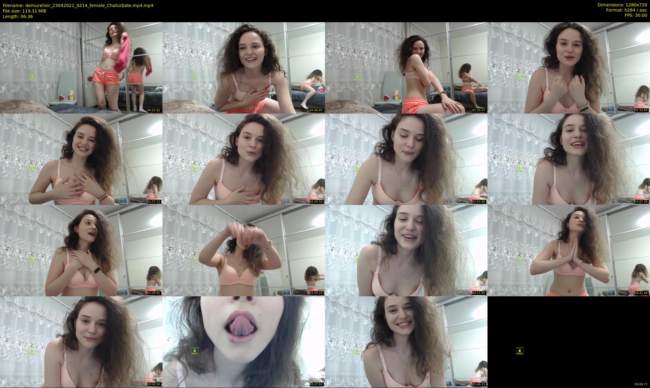 demurelixir — 7 minute Chaturbate female cam show recording, 720p, Apr 23, 2021