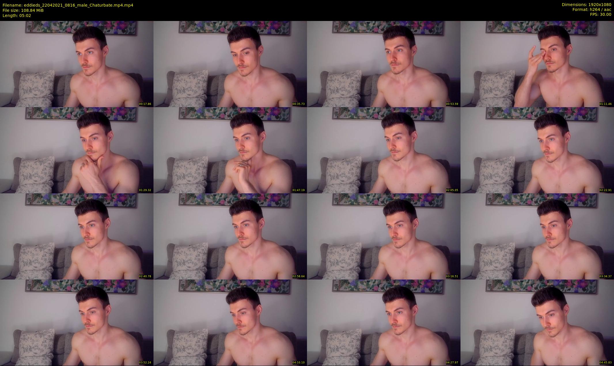 eddieds — 6 minute Chaturbate male cam show recording, 1080p, Apr 22, 2021
