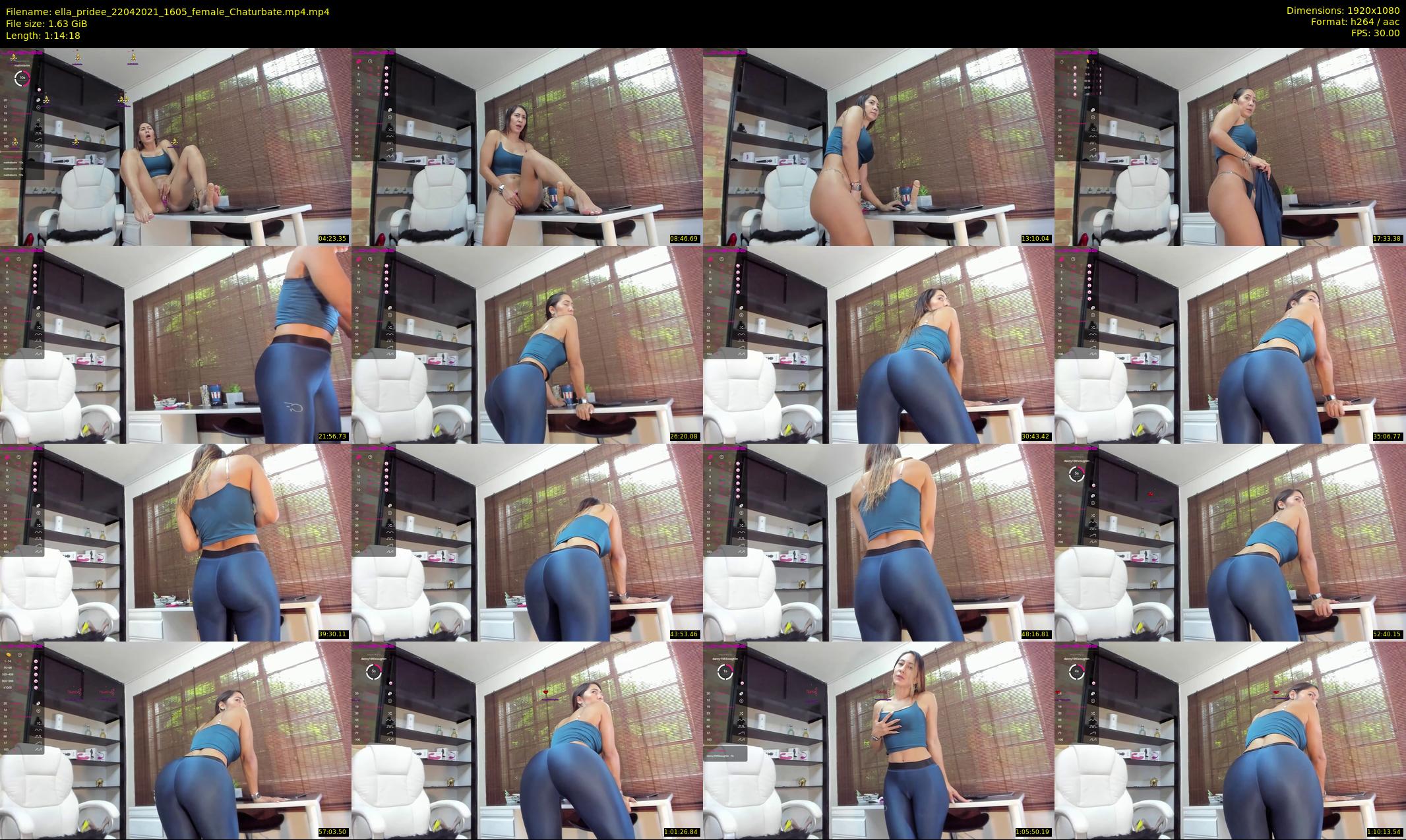 ella_pridee — 75 minute Chaturbate female cam show recording, 1080p, Apr 22, 2021