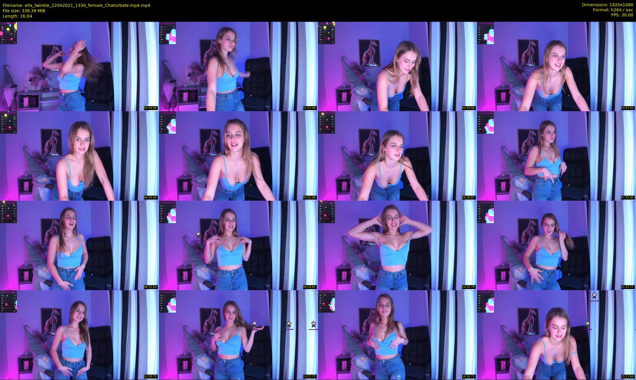 ella_twinkle — 17 minute Chaturbate female cam show recording, 1080p, Apr 22, 2021