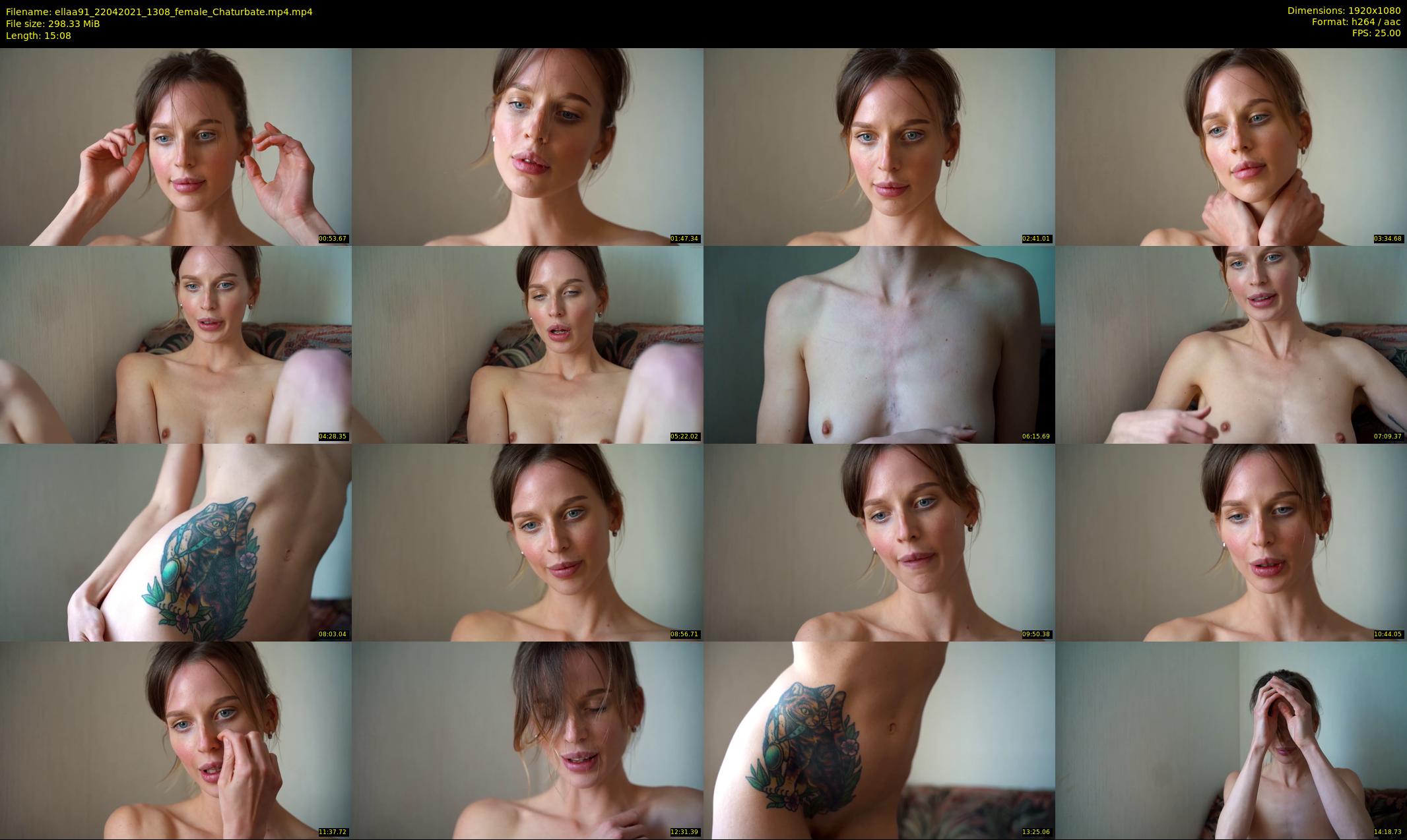 ellaa91 — 16 minute Chaturbate female cam show recording, 1080p, Apr 22, 2021