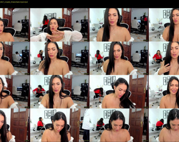 emillybrowm — 25 minute Chaturbate couple cam show recording, 1080p, Apr 22, 2021