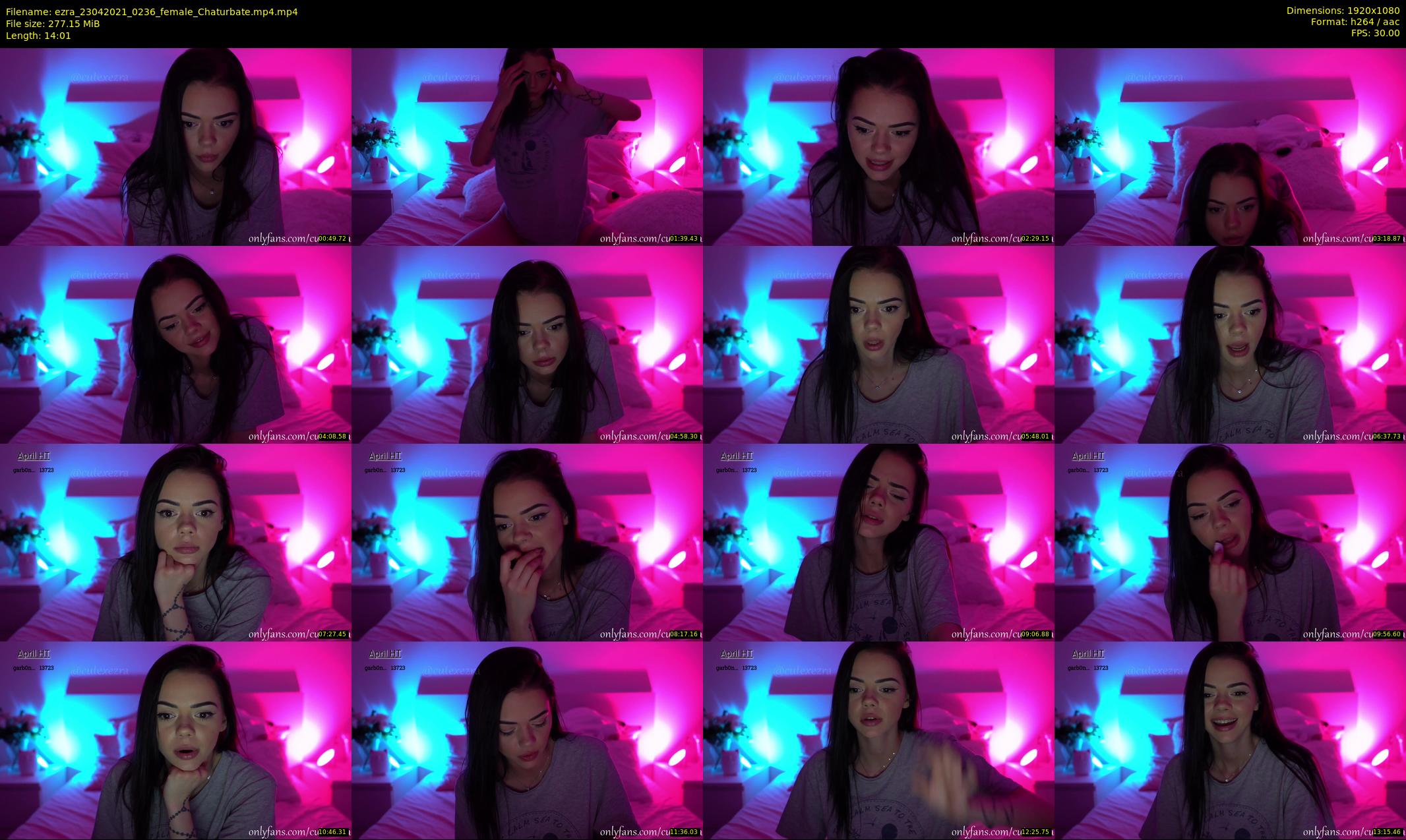 ezra — 15 minute Chaturbate female cam show recording, 1080p, Apr 23, 2021