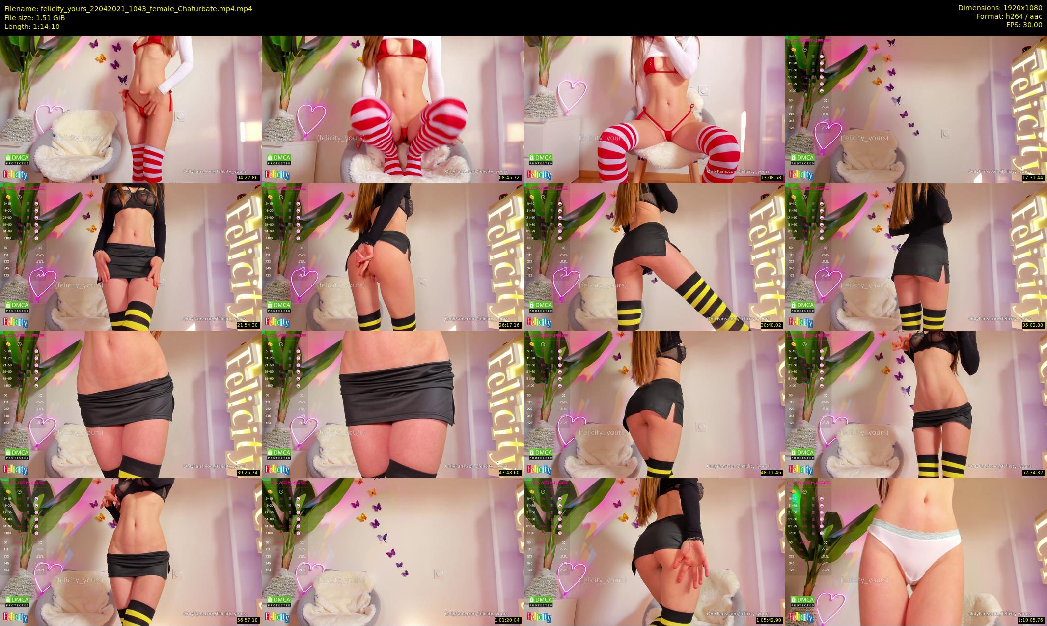 felicity_yours — 75 minute Chaturbate female cam show recording, 1080p, Apr 22, 2021