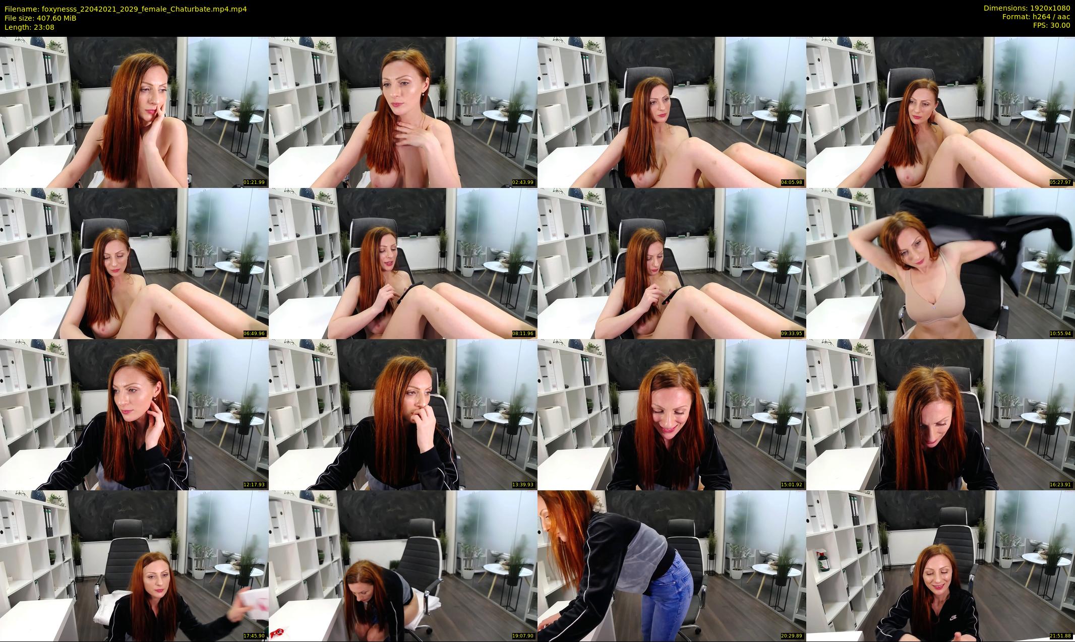 foxynesss — 24 minute Chaturbate female cam show recording, 1080p, Apr 22, 2021