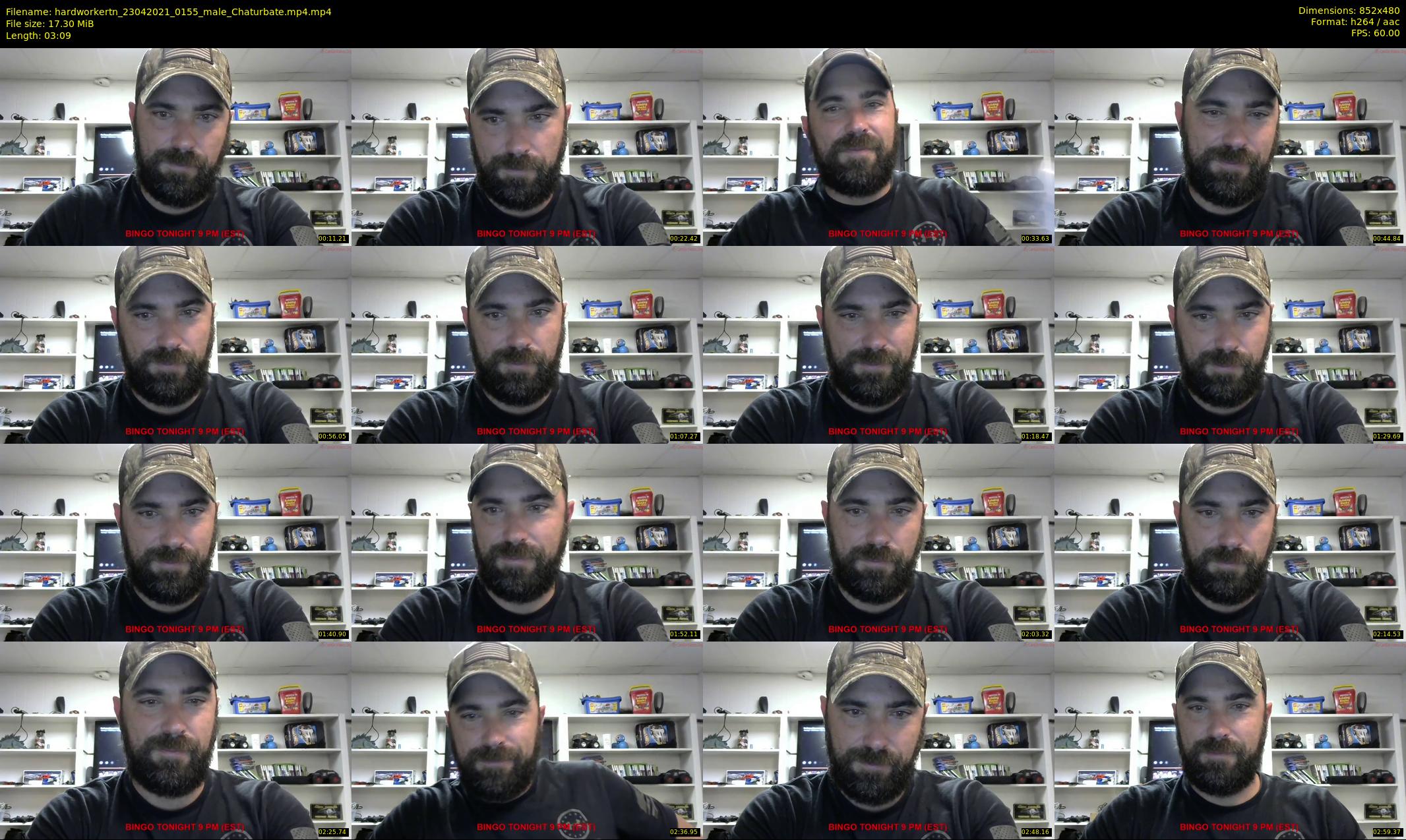 hardworkertn — 4 minute Chaturbate male cam show recording, 480p, Apr 23, 2021